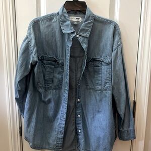 Old Navy boyfriend button up